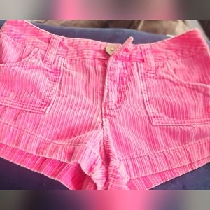 Op pink shorts